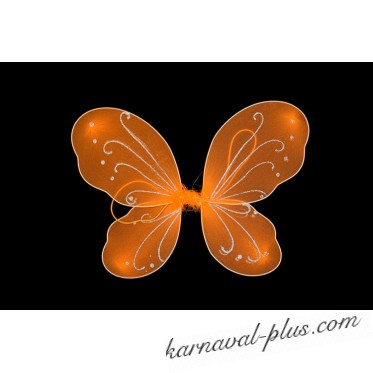 Крылья бабочки цвет оранжевый